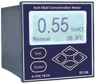 Metro ácido de la concentración del álcali (analizador en línea del monitor de la industria del agua)
