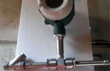 tipo metro de flujo líquido de la turbina/flujómetro del pulso de 4 - de 20 mA con dos alambres