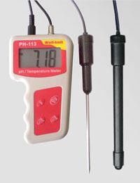 KL-113 portátil de pH / medidor de temperatura