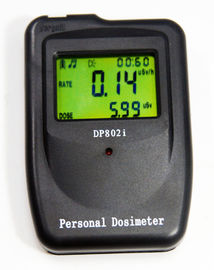 Detector personal del defecto de la radiografía del radiómetro del metro DP802i de la alarma de la dosis, dosímetro