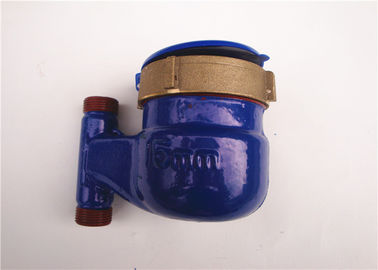 Contador del agua vertical de cobre amarillo modificado para requisitos particulares de la manguera de jardín, alta sensibilidad LXSL-20E