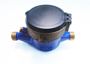 Dial seco volumétrico rotatorio de cobre amarillo del contador del agua para la agua fría LXH-15