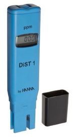 Probador de la EC y del TDS de los instrumentos HI98301 DiST1 de Hanna, 0,5 TDS Factor, 1999 mg/l (PPM), 1 mg/l