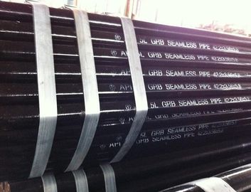 La pintura negra imprimió API 5L Gr.B 42,2 milímetro x 3,56 milímetros x los 5.8M inconsútiles/tubo de LSAW/de SSAW