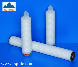 Cartucho de filtro de membrana del PES para el cartucho de filtro líquido de la industria química, cartuchos de filtro de agua de 2 micrones