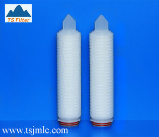Cartucho de filtro líquido jaula de alta calidad del polipropileno o de la fibra de vidrio de la sola