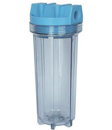 Cárter del filtro plástico durable del grado de la comida/de la bebida para el purificador del agua