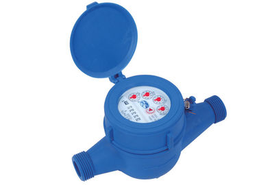 Los contadores del agua residenciales de nylon plásticos secan el dial para la agua fría LXSG-15E