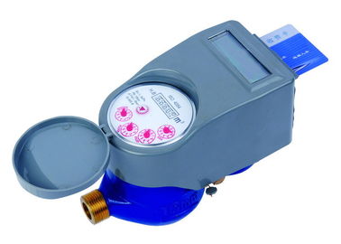 Contador del agua frío de Digitaces del dial seco inteligente, contador del agua de la rueda de la paleta