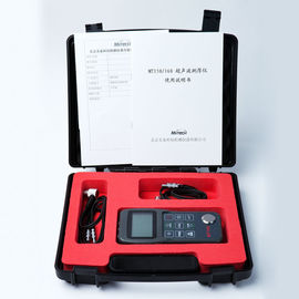 El Portable 0,1/0.01m m Metal el indicador de grueso ultrasónico del PDA gama de medición de 0,75 - de 300m m