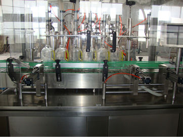Máquina de rellenar líquida del aceite de cocina de la botella plana/máquina de rellenar del agua mineral