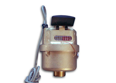 Contador del agua automático del pistón rotatorio, contador del agua frío del impulso LXH-15Y