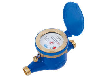 Contadores del agua residenciales fríos de cobre amarillo 7 dígitos SNI LXSG-15E estándar
