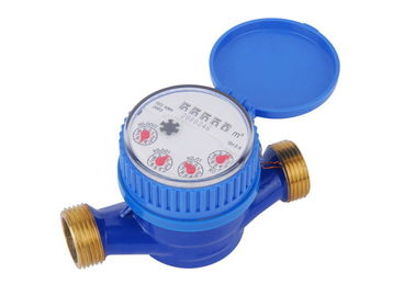Solo contador del agua de cobre amarillo del jet, metro seco estupendo DN15mm, LXSC-13D de la agua fría