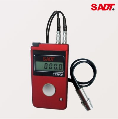PDA ultrasónico Digital del color rojo del indicador de grueso de la pared de acero ST5900 con la gama de 1.2m m - de 200m m